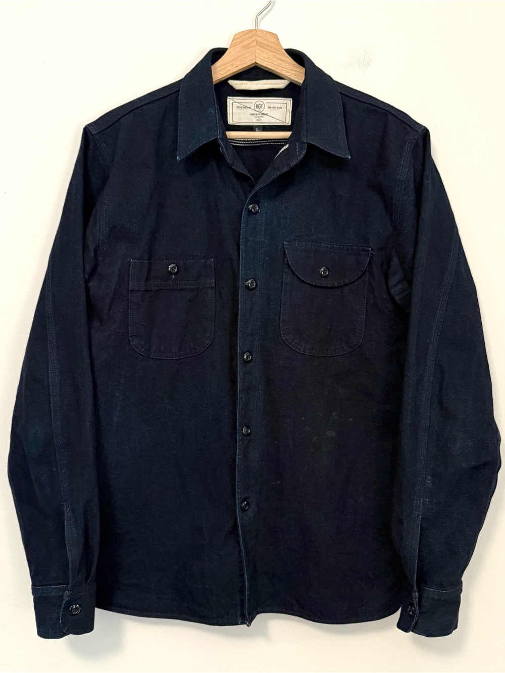Rogue Territory RGT Japanese Selvedge Canvas Service Shirt Jacket $295 MSRP